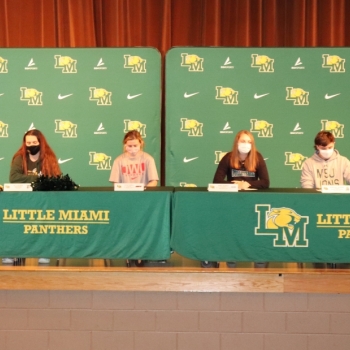 athletes signing National Letters of Intent