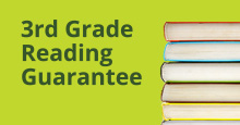 Third grade reading guarantee logo