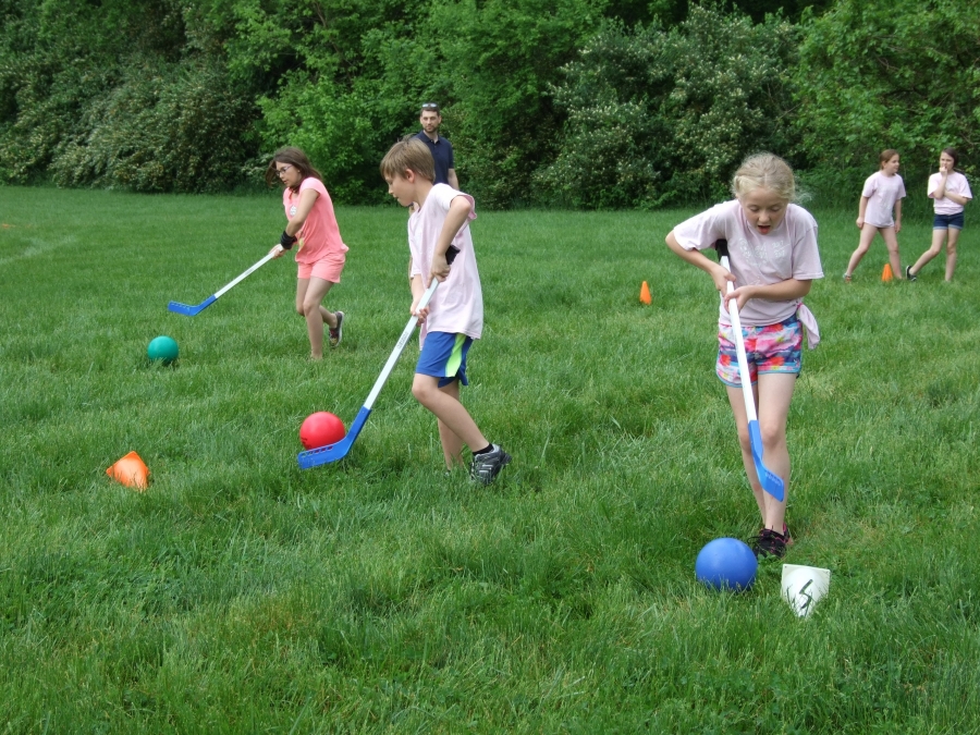 Photo of students playing