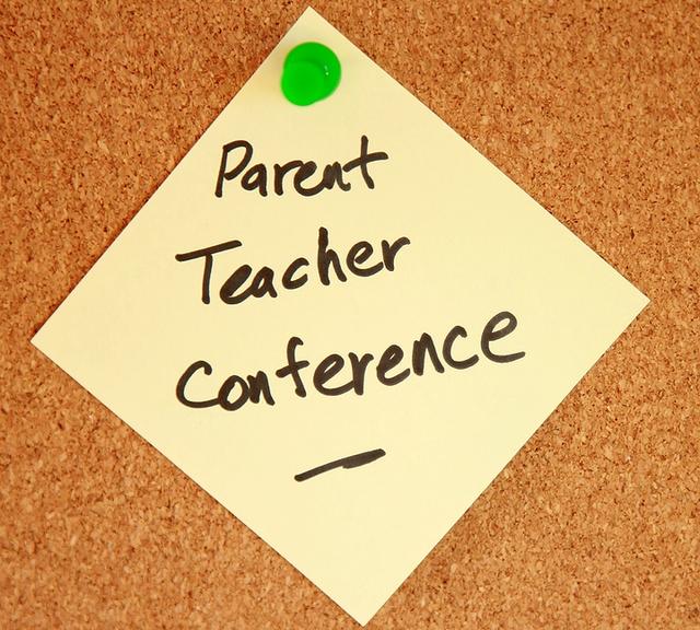 Parent-teacher conference clip art